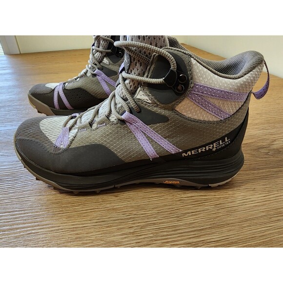 Merrell Siren 4 Mid GTX Womens Hiking Boots Moon/Orchid Womens Size 10 Purple - Picture 7 of 13
